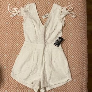 White romper